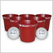 Giant Beer Pong with Buckets by BearPong BearPong Giant Beer Pong