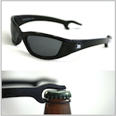 Brewsees Sunglass Bottle Opener Brewsees Bottle-Opening Sunglasses